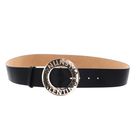 VALENTINO Hampton Pin Buckle Belt W115 Nero / Oro - kürzbar VALENTINO Hampton Pin Buckle Belt W115 Nero / Oro - kürzbar