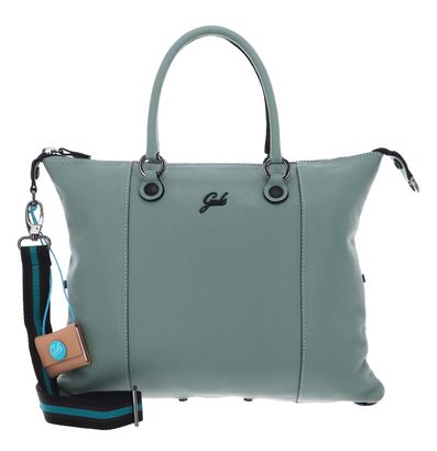 Gabs G3 Plus TG Bull Black Shoulder Bag M Green Tea