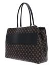 GUESS Van Sant Travel Carryall Weekender Mocha Logo