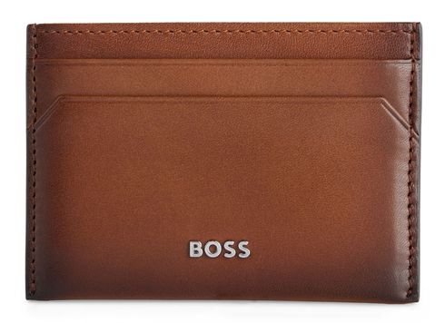 BOSS Highway Br Card Holder Medium Brown