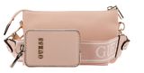 GUESS Latona Mini Tri Compartment Top Zip Light Peach