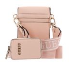 GUESS Latona Flap Chit Chat Phone Bag Light Peach