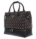 GUESS Wilder Zip Bottom Shopper Tote Bag Brown GUESS Wilder Zip Bottom Shopper Tote Bag Brown