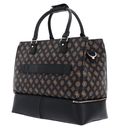 GUESS Wilder Zip Bottom Shopper Tote Bag Brown GUESS Wilder Zip Bottom Shopper Tote Bag Brown