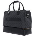 GUESS Wilder Zip Bottom Shopper Tote Bag Charcoal GUESS Wilder Zip Bottom Shopper Tote Bag Charcoal