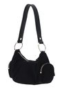GUESS Eco Gemma Shoulder Bag XS Black GUESS Eco Gemma Shoulder Bag XS Black
