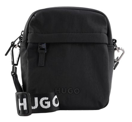 HUGO Luka Reporter with Zip Black