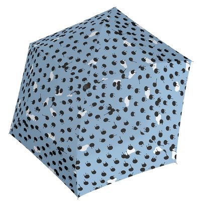 Knirps US.050 Ultra Light Slim Manual Rainy Day Ice