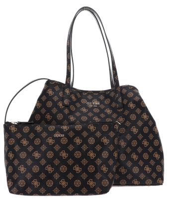 GUESS Vikky II Tote Bag L Brown