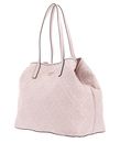 GUESS Vikky II Large Tote Light Beige Logo
