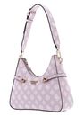 GUESS Loralee Hobo Pale Pink Logo GUESS Loralee Hobo Pale Pink Logo