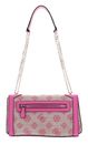 GUESS Loralee Convertible XBody Flap Pink Logo GUESS Loralee Convertible XBody Flap Pink Logo
