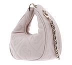 GUESS Marieke Mini Hobo Bag Light Beige Logo