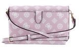 GUESS Loralee Xbody Flap Organizer Pale Pink Logo GUESS Loralee Xbody Flap Organizer Pale Pink Logo