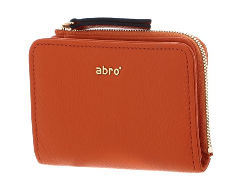abro Leather Dalia Wallet Orange