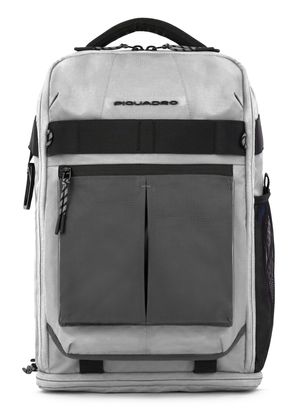 PIQUADRO Arne Computer Backpack With LED Light Grey