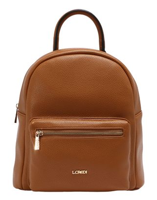 L.CREDI Budapest Backpack Cognac