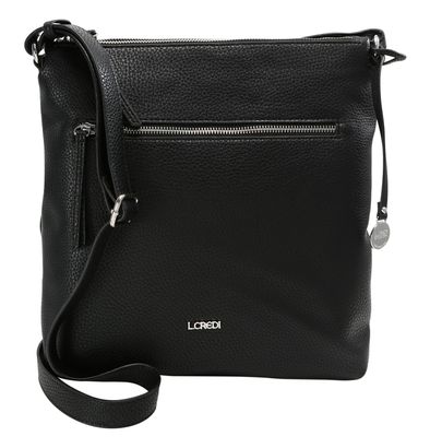 L.CREDI New Orleans Crossbody Bag Black