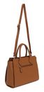 L.CREDI Konstanze Handle Bag Cognac