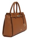 L.CREDI Konstanze Handle Bag Cognac