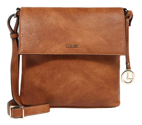 L.CREDI Jana Crossbody Bag Cognac