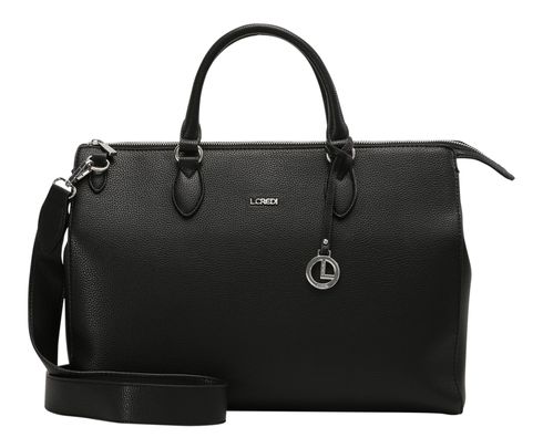 L.CREDI Ella Handle Bag Black