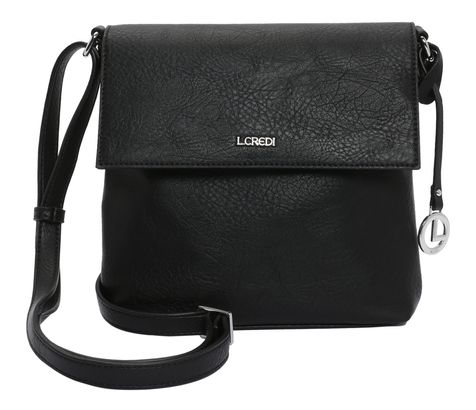 L.CREDI Jana Crossbody Bag Black