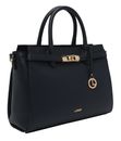 L.CREDI Konstanze Handle Bag Navy