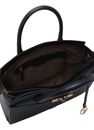 L.CREDI Konstanze Handle Bag Navy