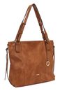 L.CREDI Jana Shopper Cognac