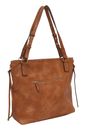 L.CREDI Jana Shopper Cognac