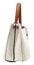 L.CREDI Filiberta Hobo White