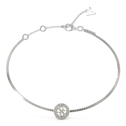 GUESS 4G Crush Charm Bracelet S Rhodium