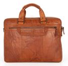 SPIKES & SPARROW Robert Business Bag Brandy