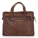 SPIKES & SPARROW Kevin Business Bag Chocolate