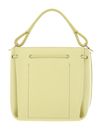 COCCINELLE Eclyps Handbag Grained Leather Lime Wash COCCINELLE Eclyps Handbag Grained Leather Lime Wash