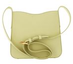 COCCINELLE Dazz Mini Bag Grained Leather Lime Wash COCCINELLE Dazz Mini Bag Grained Leather Lime Wash
