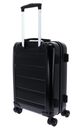 LANCASTER Bagages Cabin Trolley Noir LANCASTER Bagages Cabin Trolley Noir