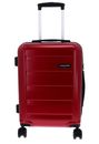 LANCASTER Bagages Cabin Trolley Rouge LANCASTER Bagages Cabin Trolley Rouge