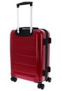 LANCASTER Bagages Cabin Trolley Rouge LANCASTER Bagages Cabin Trolley Rouge
