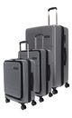 LANCASTER Bagages Trolley-Set S / M / L Etain LANCASTER Bagages Trolley-Set S / M / L Etain