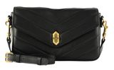 LANCASTER Soft Matelassé Crossbody Bag Noir LANCASTER Soft Matelassé Crossbody Bag Noir