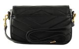 LANCASTER Soft Matelassé Crossbody Bag Noir LANCASTER Soft Matelassé Crossbody Bag Noir