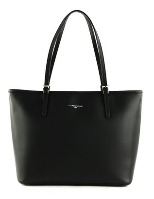 LANCASTER Smooth Tote Bag L Noir