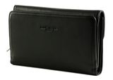 LANCASTER Soft Vintage Nova Back To Back Organizer Wallet Noir