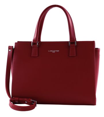 LANCASTER Smooth Tote Bag L Rouge