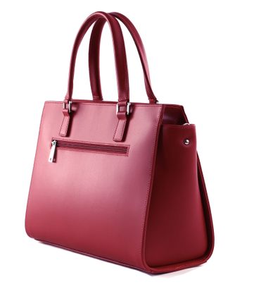 Lancaster Suave Even Bolso De Mano Cuero De Vaca Liso Glauco