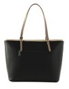 LANCASTER Smooth Tote Bag L Noir - Nude Clair - Nude Foncé