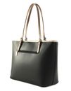 LANCASTER Smooth Tote Bag L Noir - Nude Clair - Nude Foncé