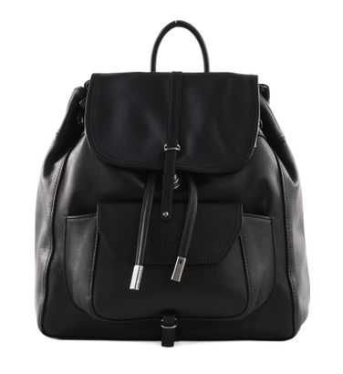 LANCASTER Soft Vintage Nova Backpack Noir